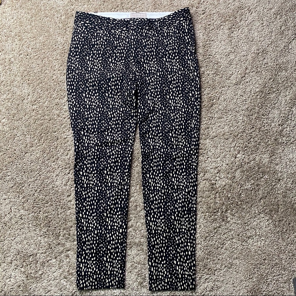 Banana Republic Sloan Ankle Printed Pants Sz 6